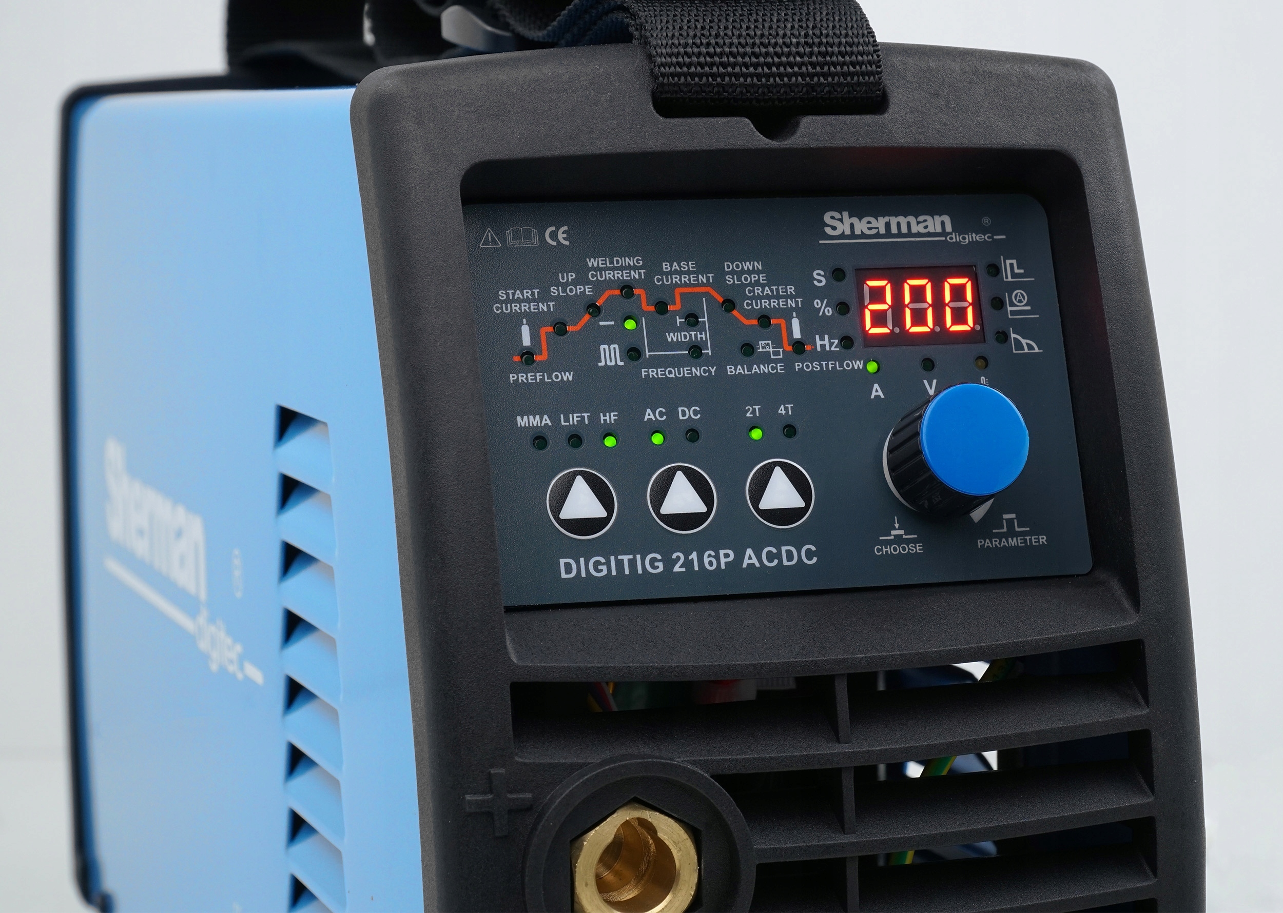 Spawarka Sherman TIG MMA 216 AC DC Puls 200A EAN (GTIN) 5904624004183