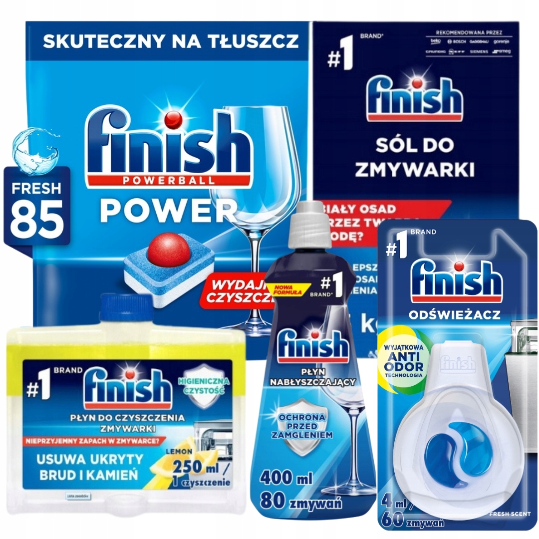 Finish Sada tablety do myčky Power All in One Fresh 85 5 kusů