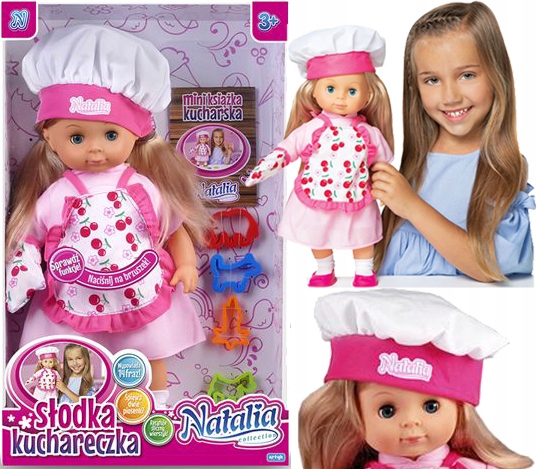 Интерактивная кукла Наталья сладкая кухарка говорит возраст ребенка 3 года +