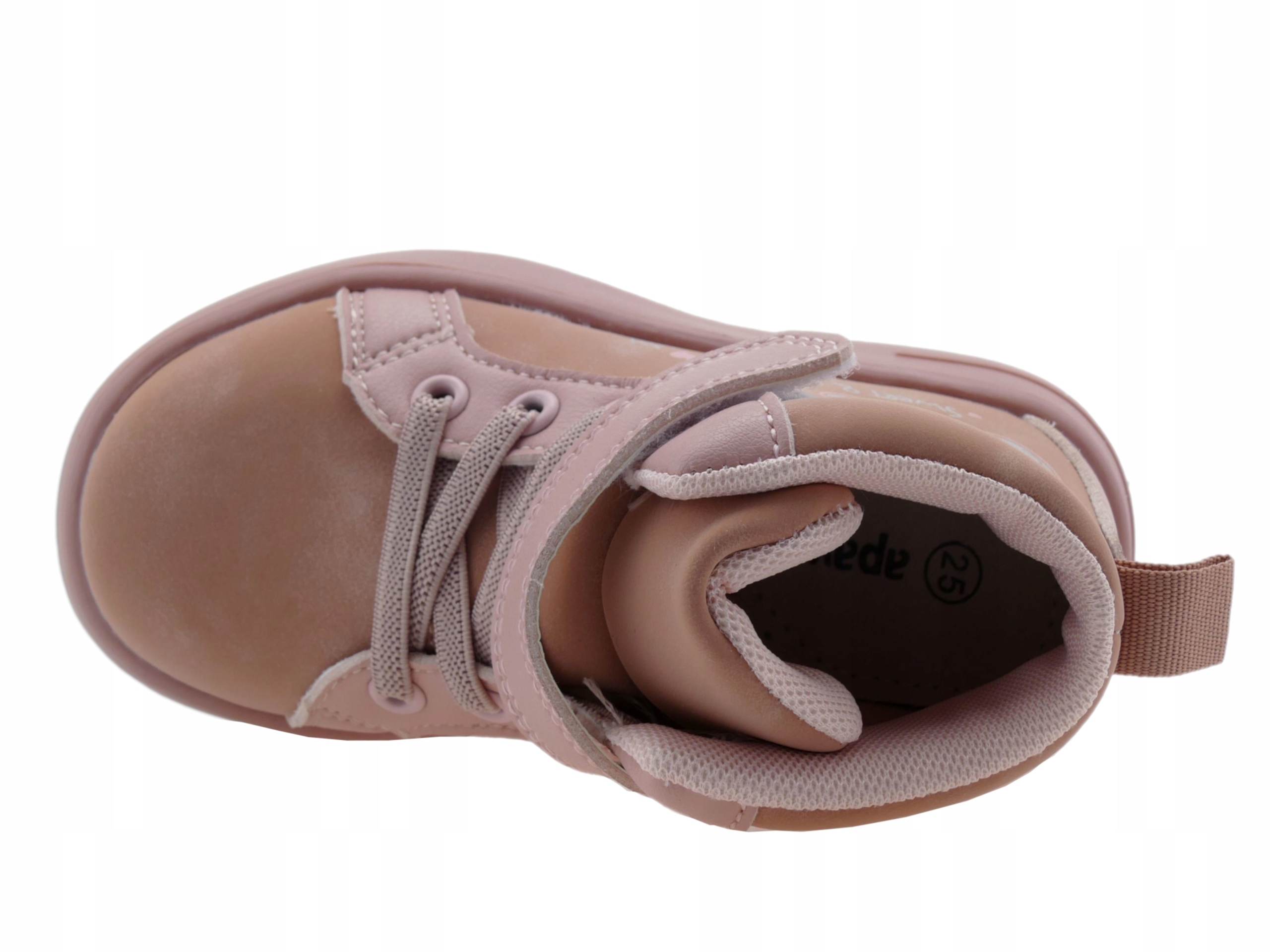 DZIEWCZĘCE TRZEWIKI PÓŁBUTY DZIECIĘCE BOTKI BUTY PRZEJŚCIOWE NA RZEPY R. 21 Płeć dziewczynki