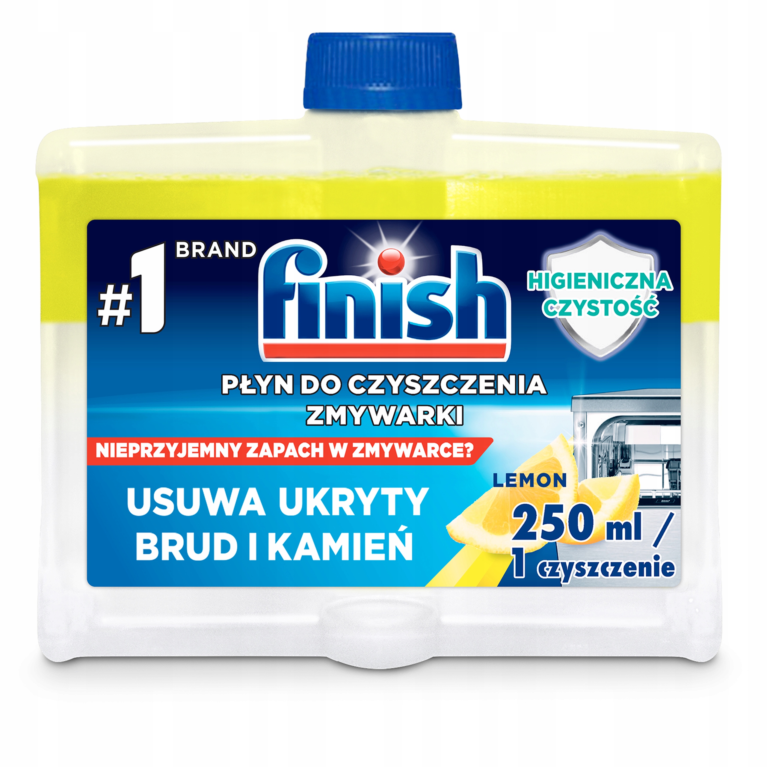 

Finish Czyścik Płyn Czyszczenia Zmywarki cytrynowy