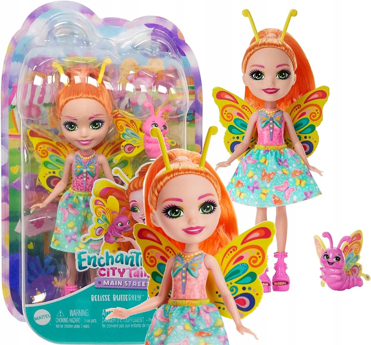 

Enchantimals Lalka Belisse Butterfly Motylek HKN12