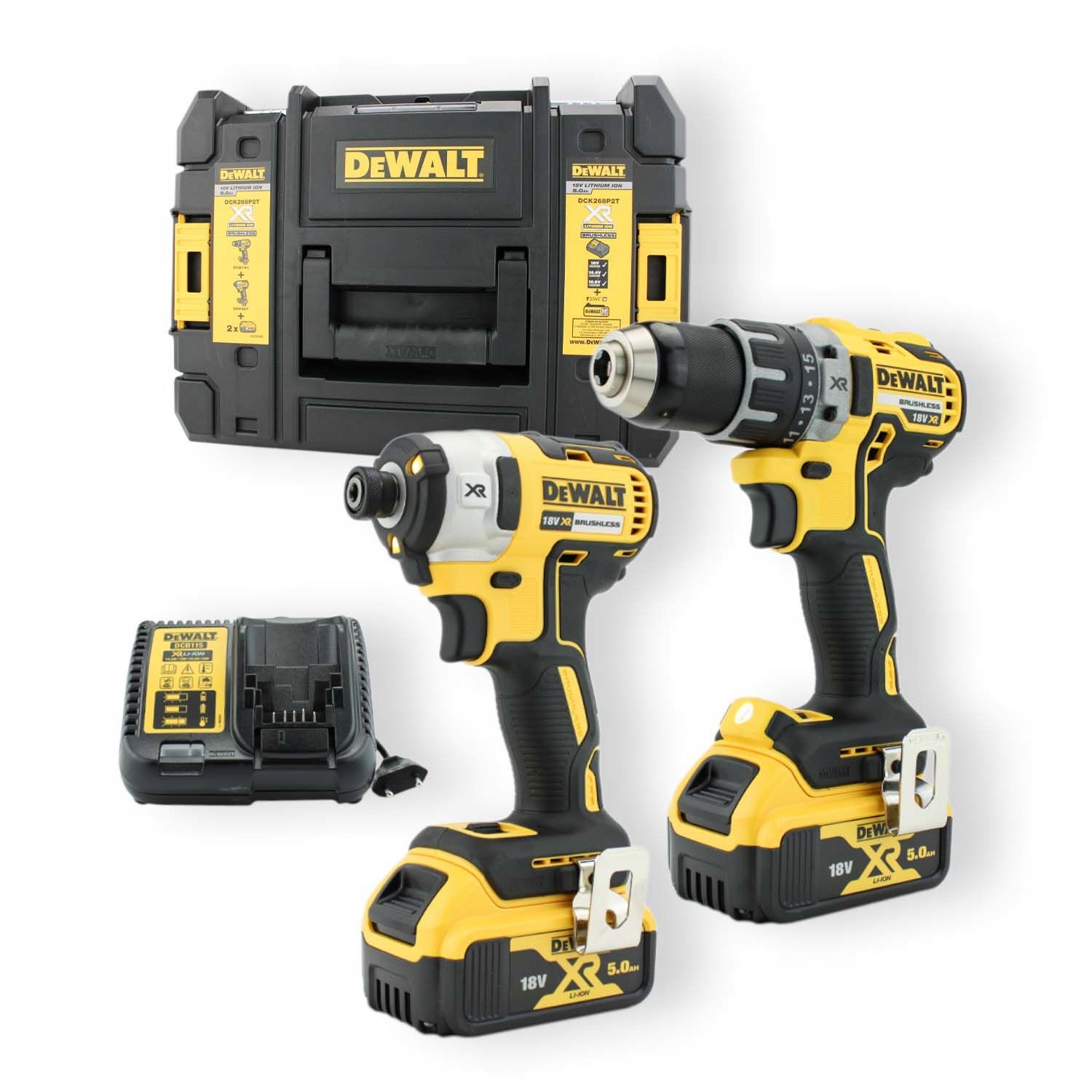 

Zestaw Dewalt wkrętarka DCD791 zakrętarka DCF887