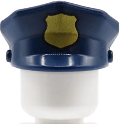 

Lego czapka policyjna policjanta granatowa
