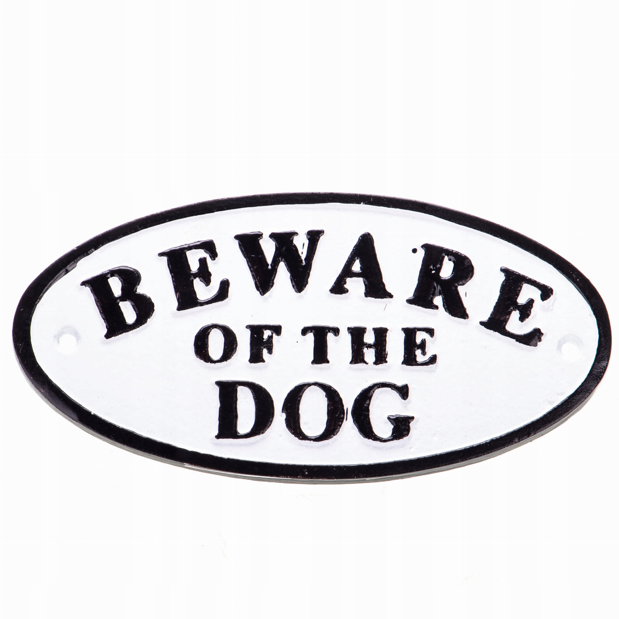 Hliníkový štítek Pozor na psa Šild na dveře