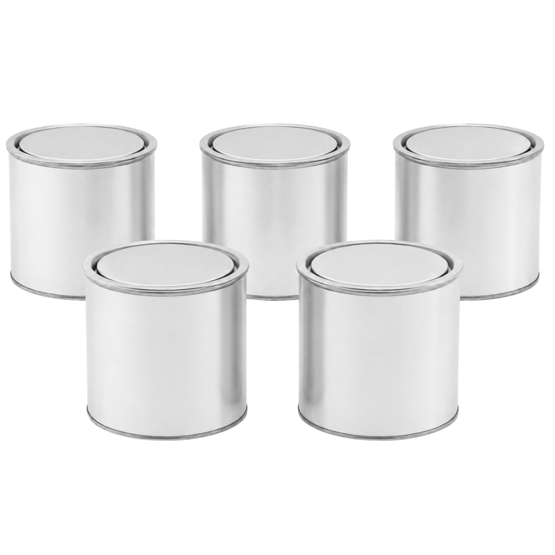 Puszka metalowa 0,5l z wieczkiem wciskanym