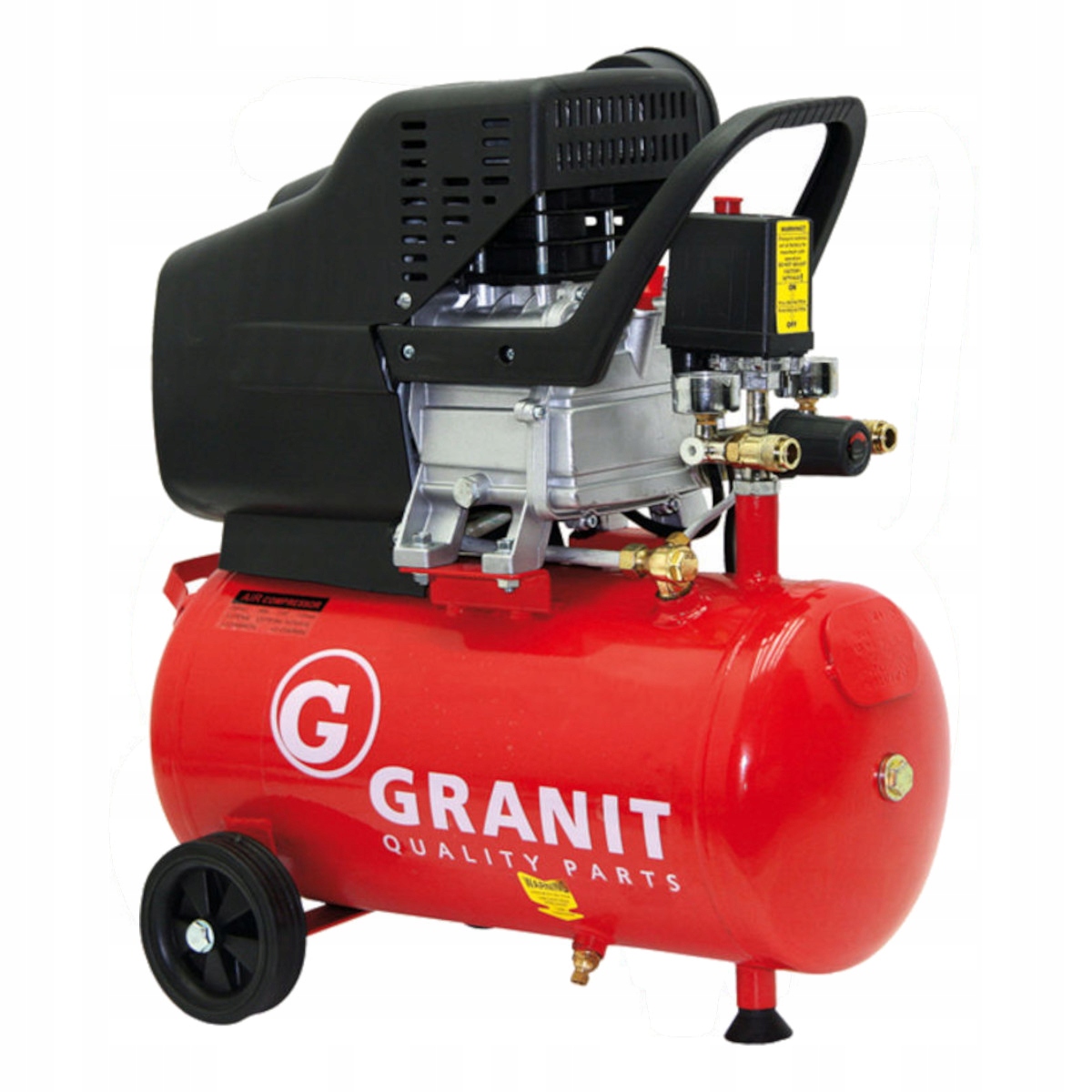 Kompresor olejowy Granit Sprężarka 24L 8bar 1500W