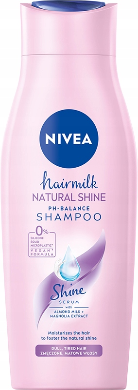 

Nivea Szampon Do Włosów Nawilżający Hair Milk 400m