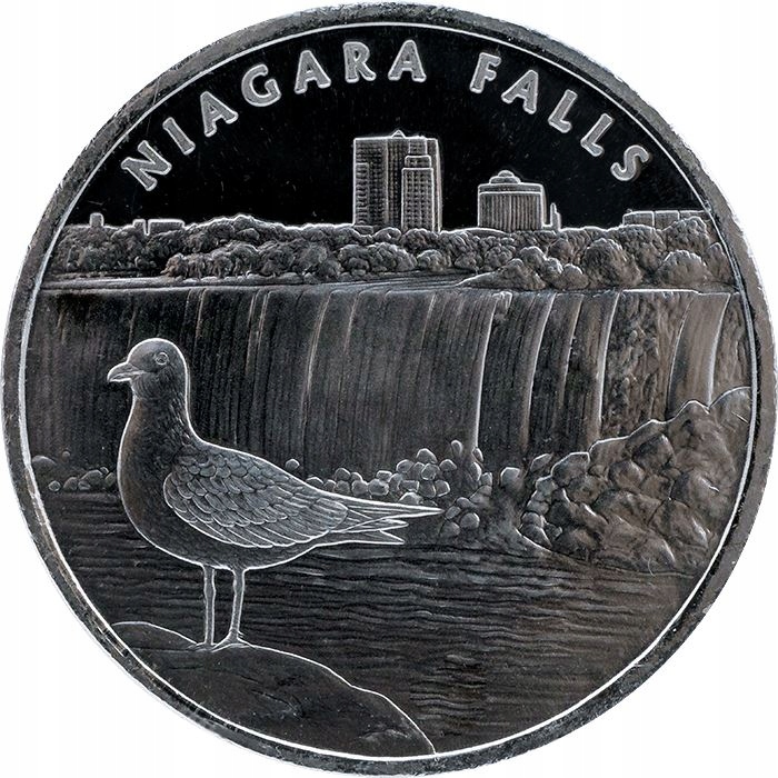 Niagara Falls 1 uncja Srebra Round