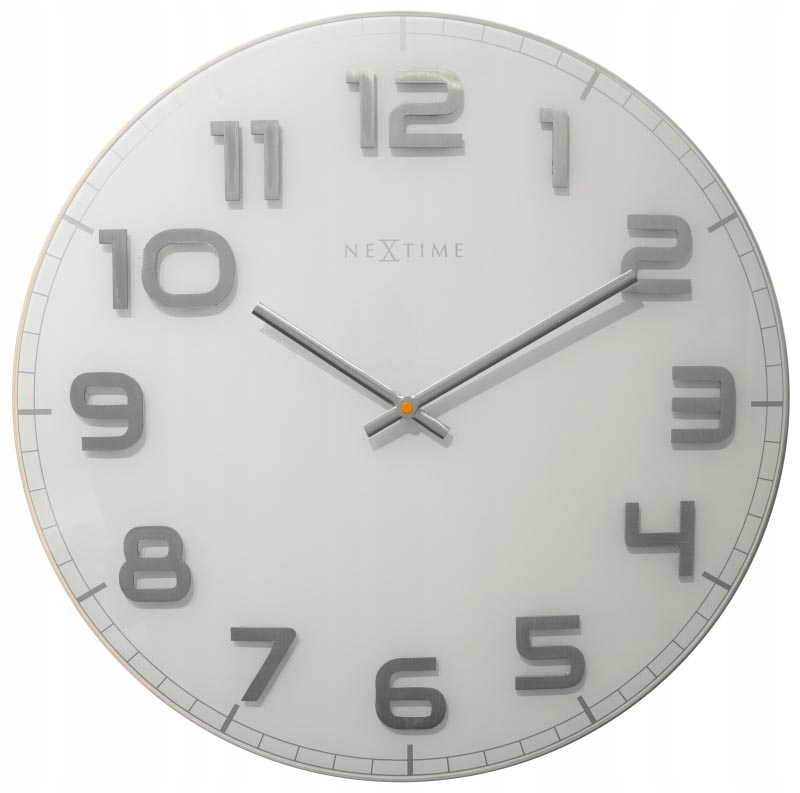 Nástenné Hodiny biele Classy Large Nextime