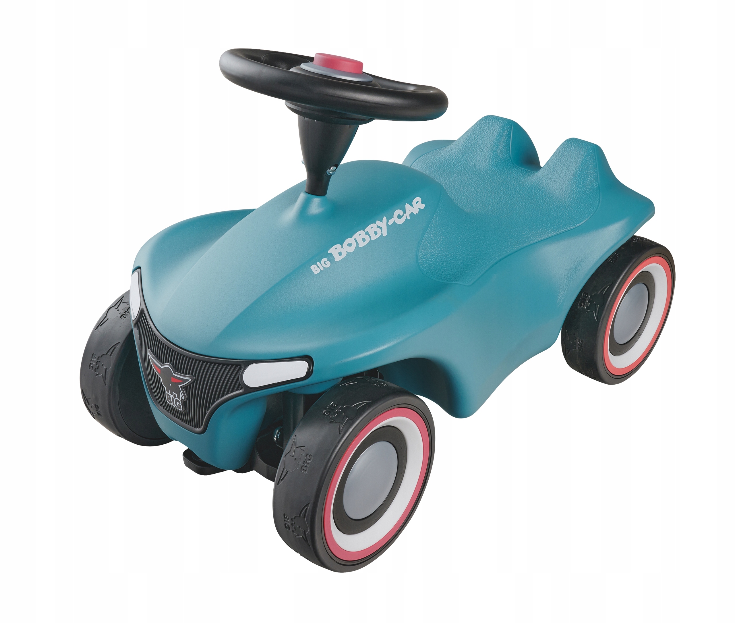 Autko Jeździk Pchacz Autko Dla Dzieci Big Bobby Car Neo Lazurowy Niebieski