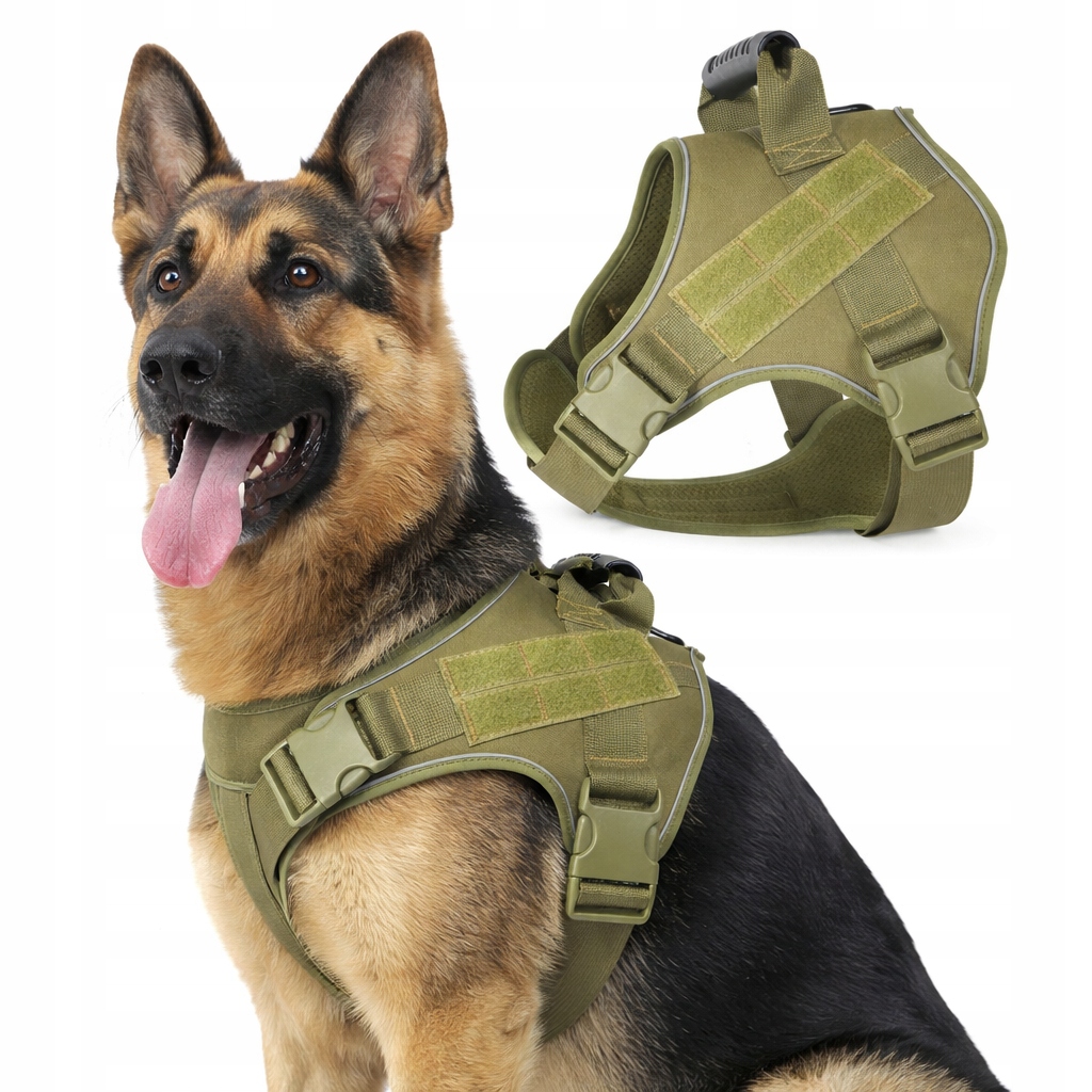 Taktické Postroje Pro Psa Prodyšné, Lehké, Pevné, Nastavitelné Na Procházku