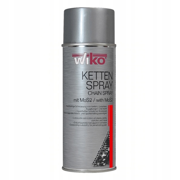 

Wiko Spray do Łańcuchów-Smaruje łożyska, łańcuchy
