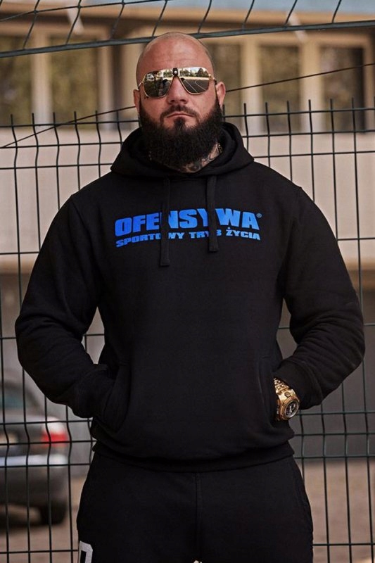 Bluza Ofensywa Sportowy tryb życia czarny L