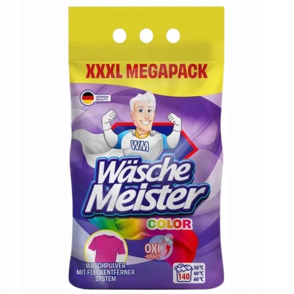 Levně WäscheMeister Color Prací prášek 10,5 kg