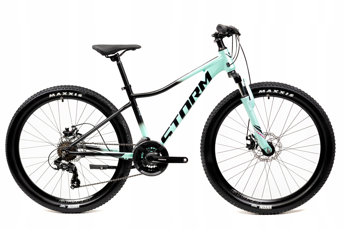 Rower Storm Queen 26 2D turkusowy/czarny matt 15
