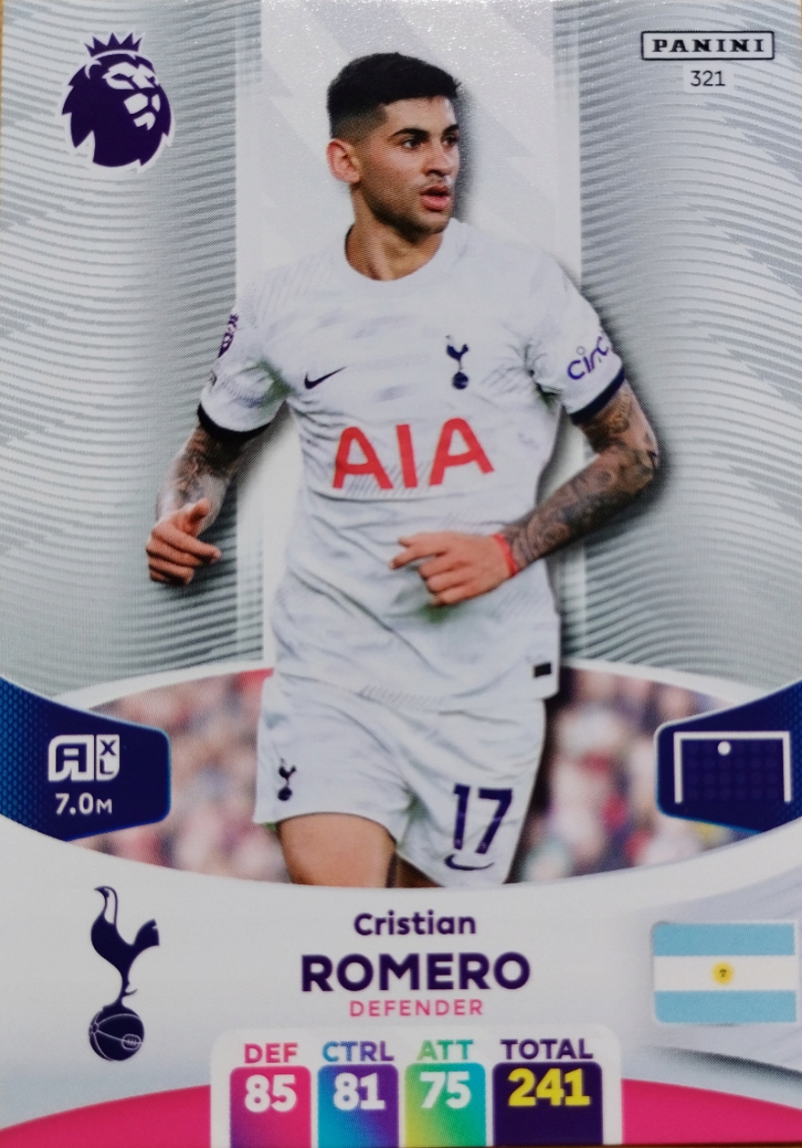 Premier League 2024 Tottenham 321 Cristian Romero