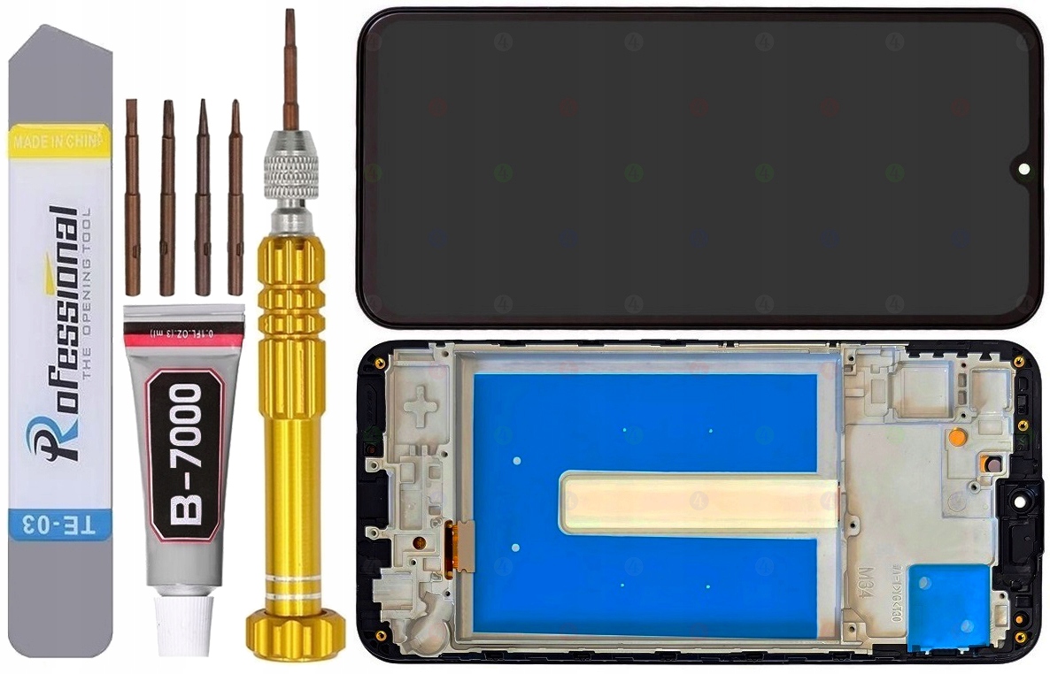 Displej Pro Samsung Galaxy M34 5G M346 Oled LCD Rámeček