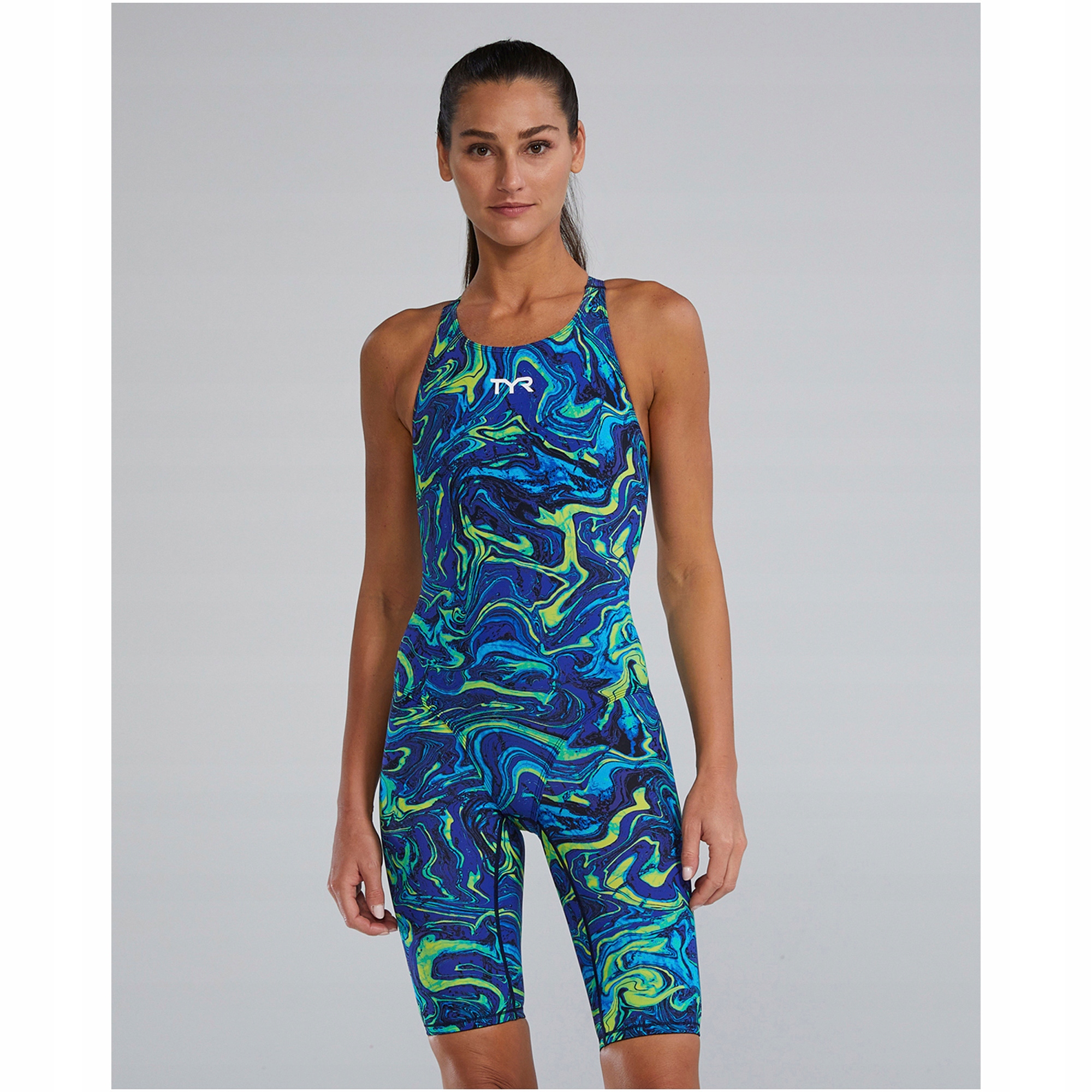 Tyr Strój pływacki startowy damski na zawody Thresher Open Back r. 32