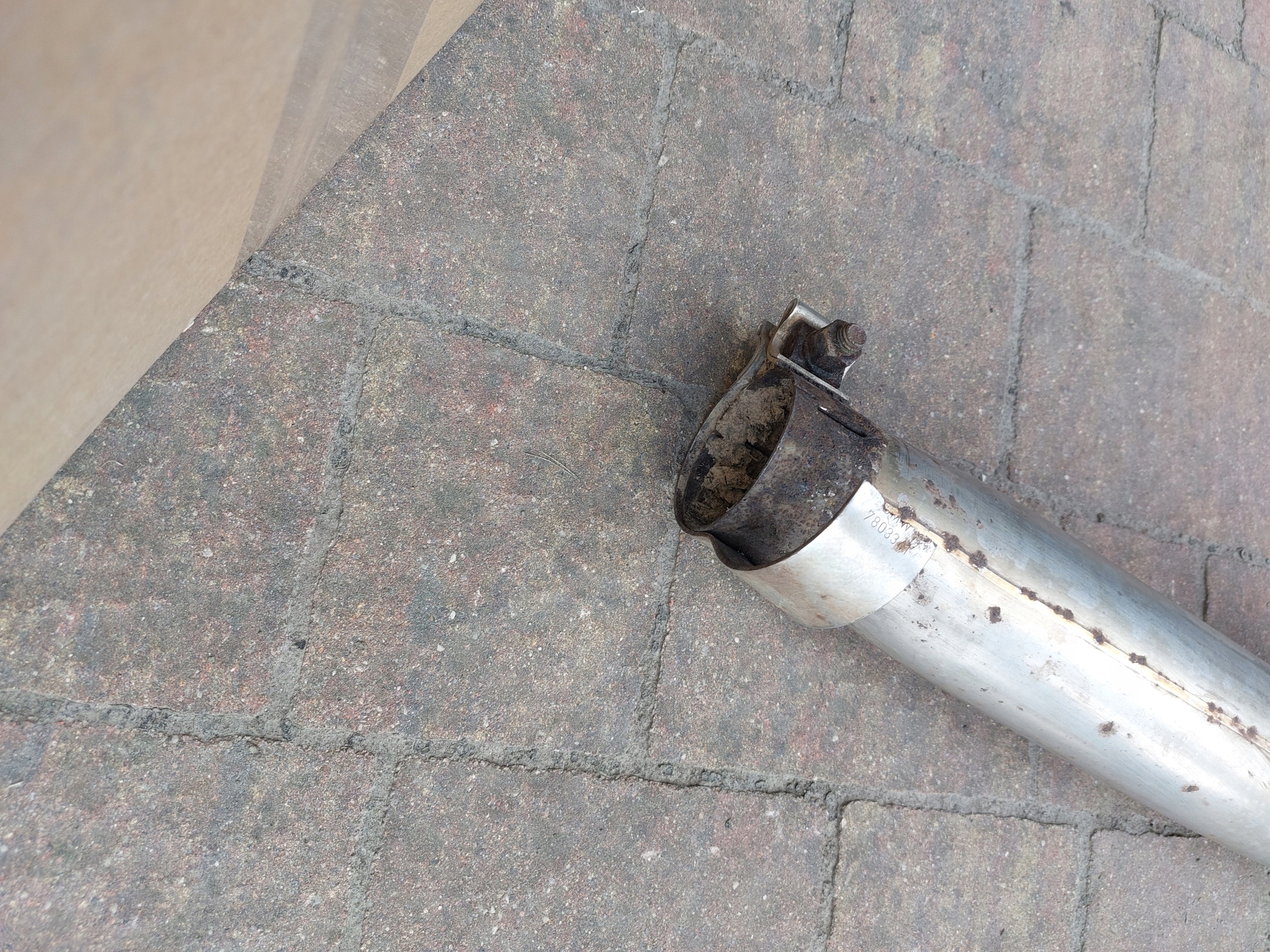 muffler, exhaust BMW E90 DIESEL 7795776 7795777