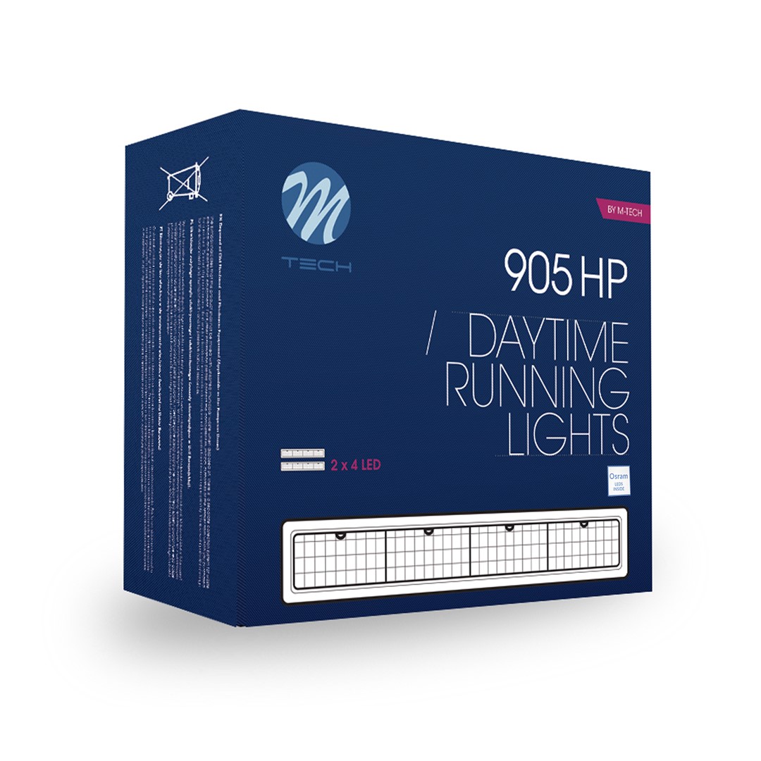 Dzienne Swiatla Lampy DRL Homologacja LED Osram Part number LD905hp