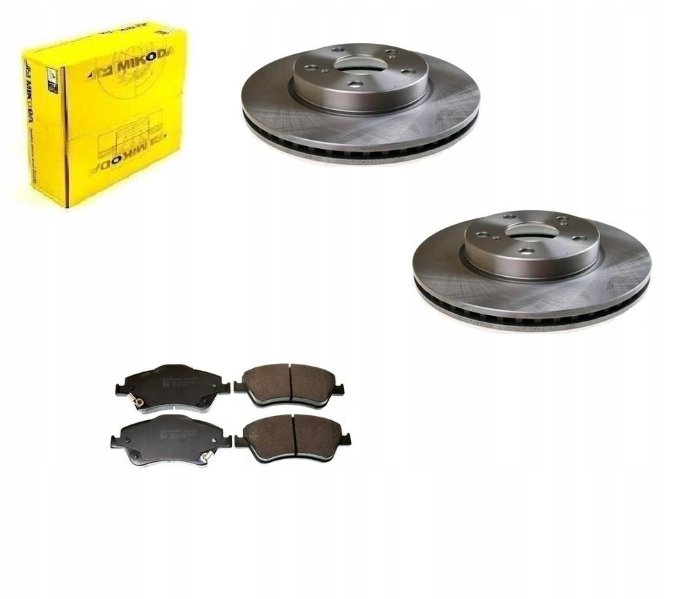 Kotouče Corolla E15 1.4 D4D 2006- Přední Sada