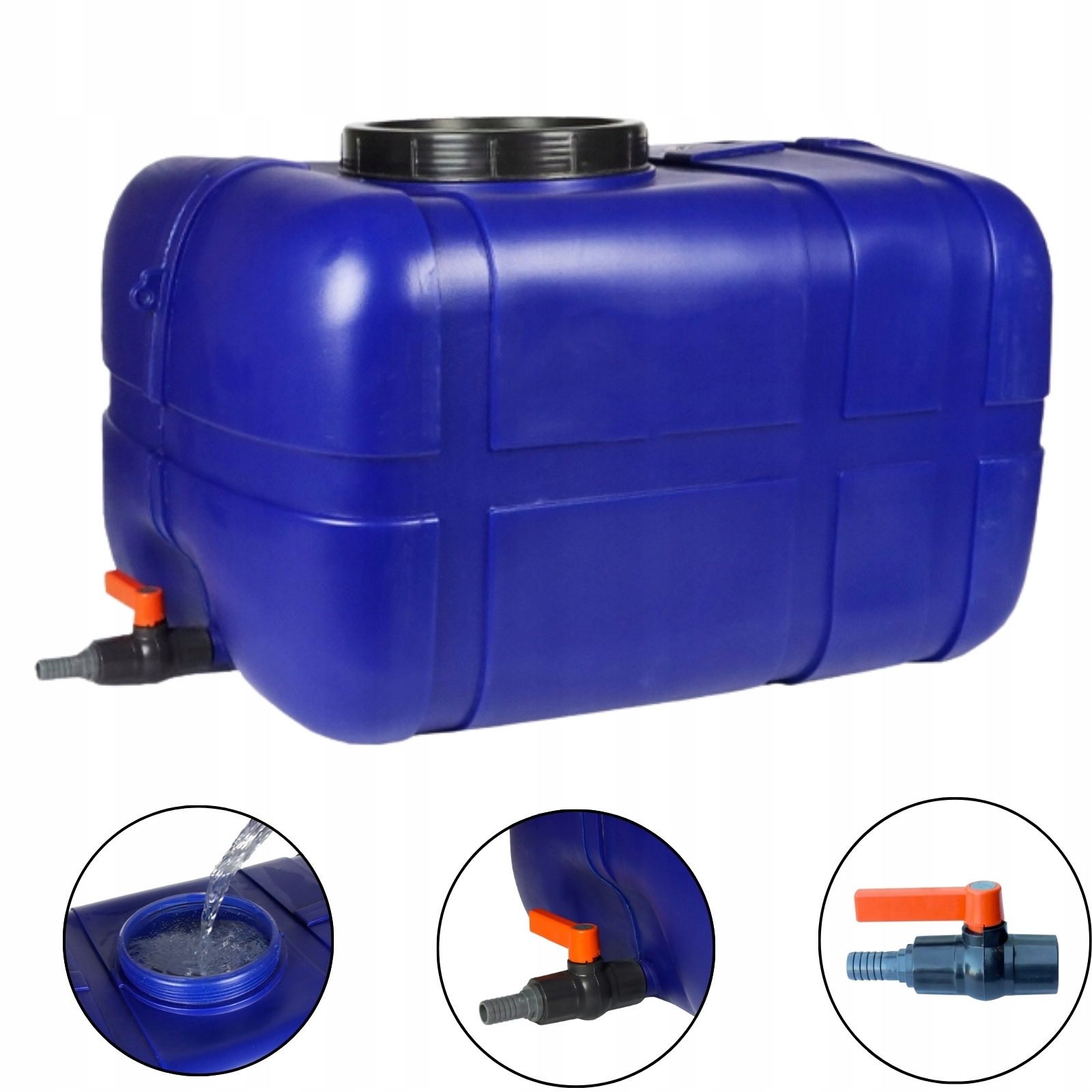 Nádrž Na Dešťovou Vodu 150 L S Kohoutkem, Sud, Nádoba Na Déšť, Velký Objem