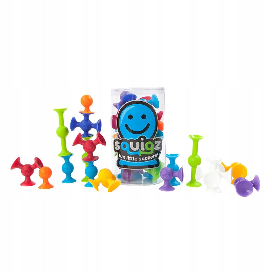 

Klocki silikonowe przyssawki Squigz Fat Brain Toys