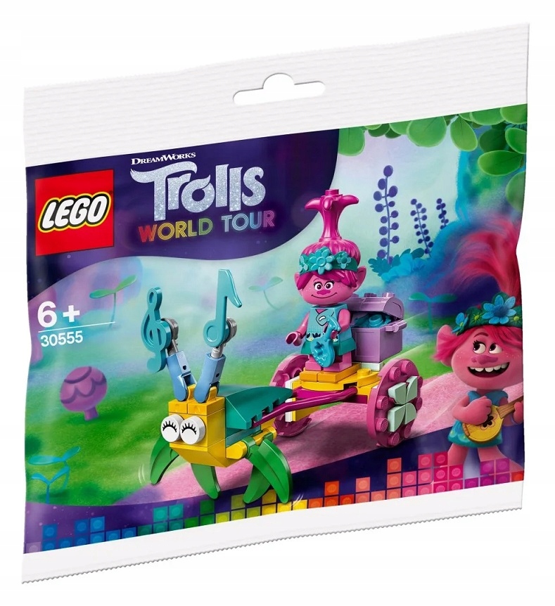 LEGO TROLLS POWÓZ POPPY 30555