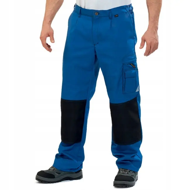 Pracovní kalhoty do pasu modrá barva 52