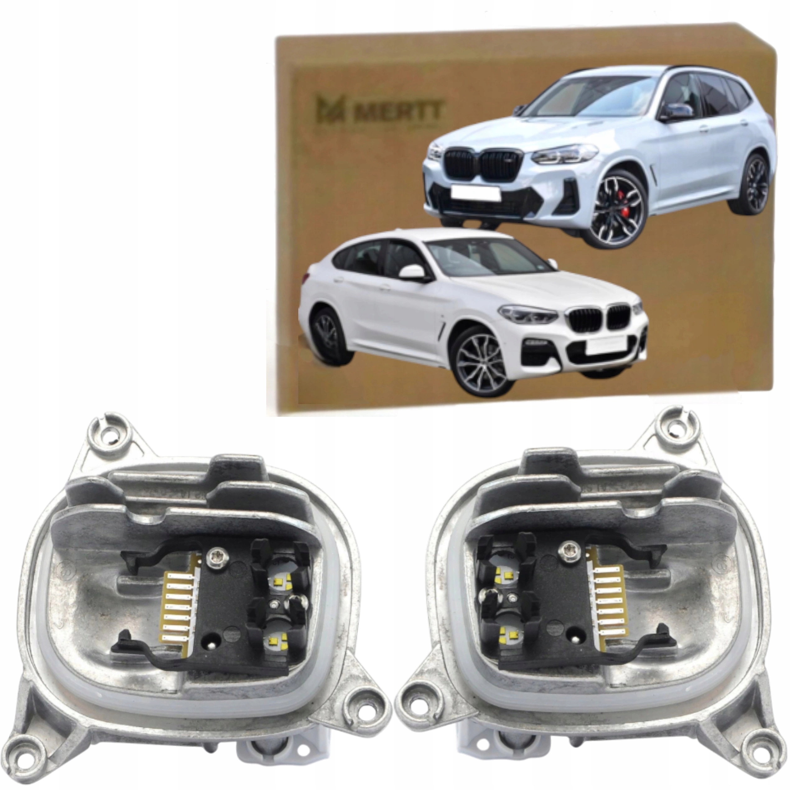 Bmw X3 X4 G01 G02 F97 F98 Led Moduly denního světla Levý Pravý ježek Sada