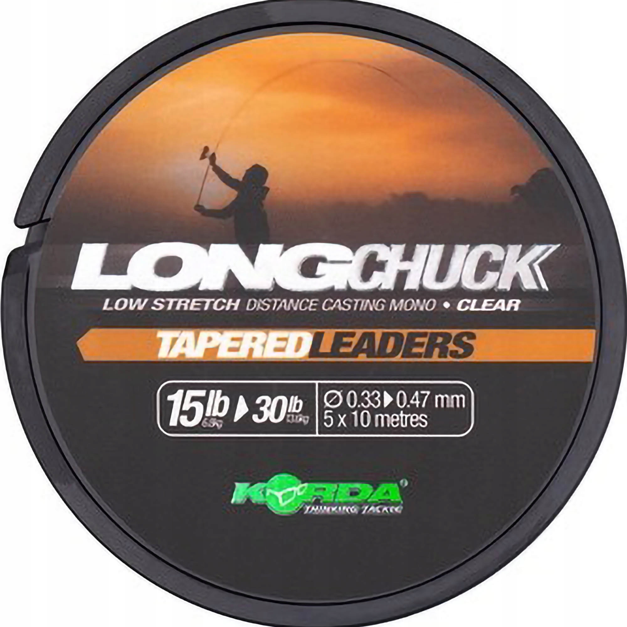 Strzałówka Korda Longchuck Tapered Leaders 15-30lb 0.33 0.47mm