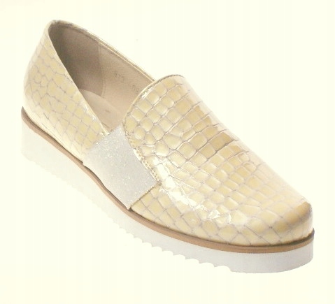 Oleksy 813 Polobotka Žlutá Vel 36