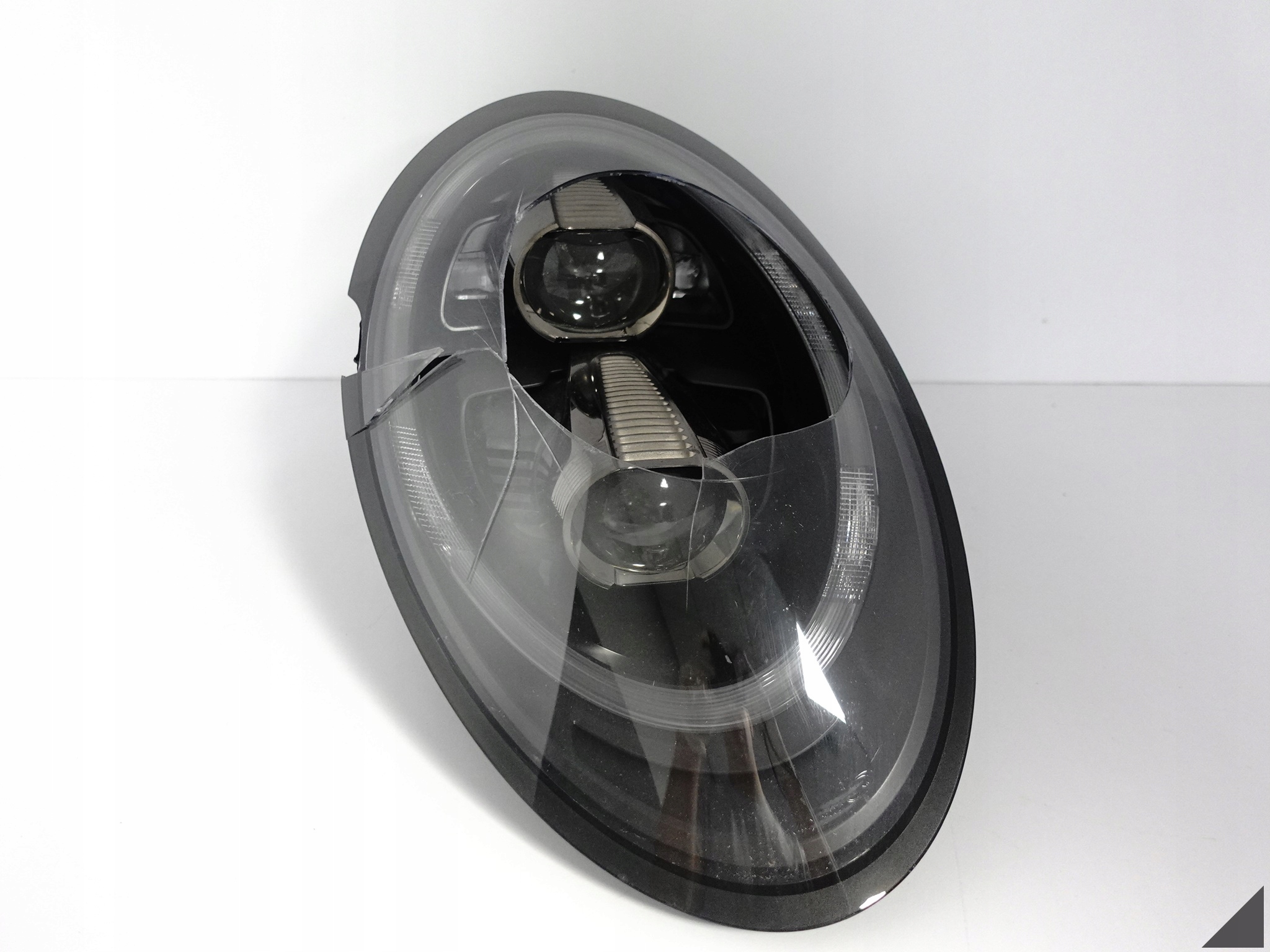 PORSCHE 991 LIFT MK2 light FULL LED right front EUROPA BLACK/black USZKO.