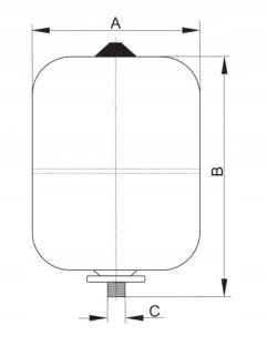 2CO24 NACZYNIE WZBIORCZE PRZEPONOWE DO C.O 24L Kod producenta ART.2.CO-24L
