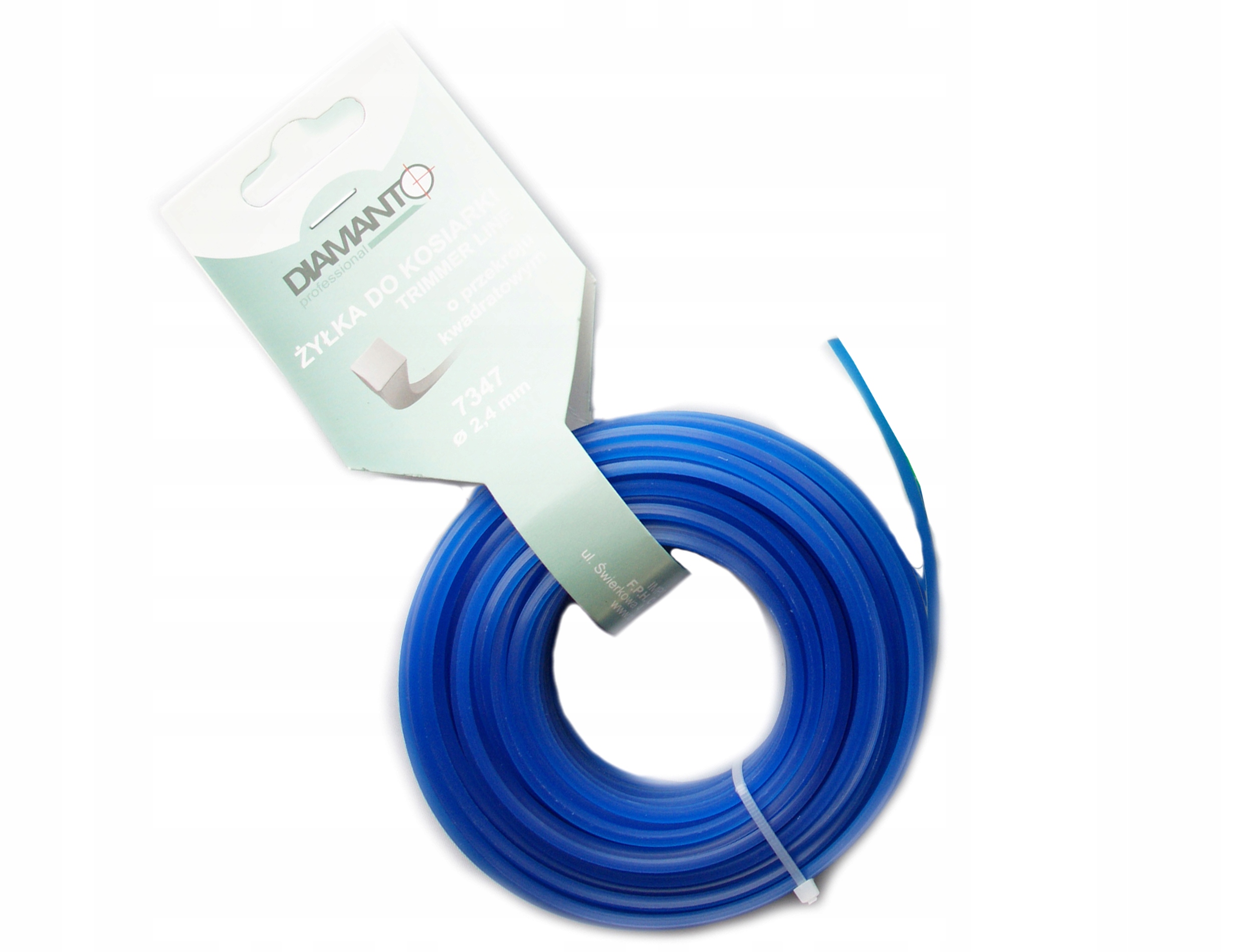 ŻYŁKA TNĄCA DO KOSY PODKASZARKI 3,0mm 15m KWADRAT Typ żyłka