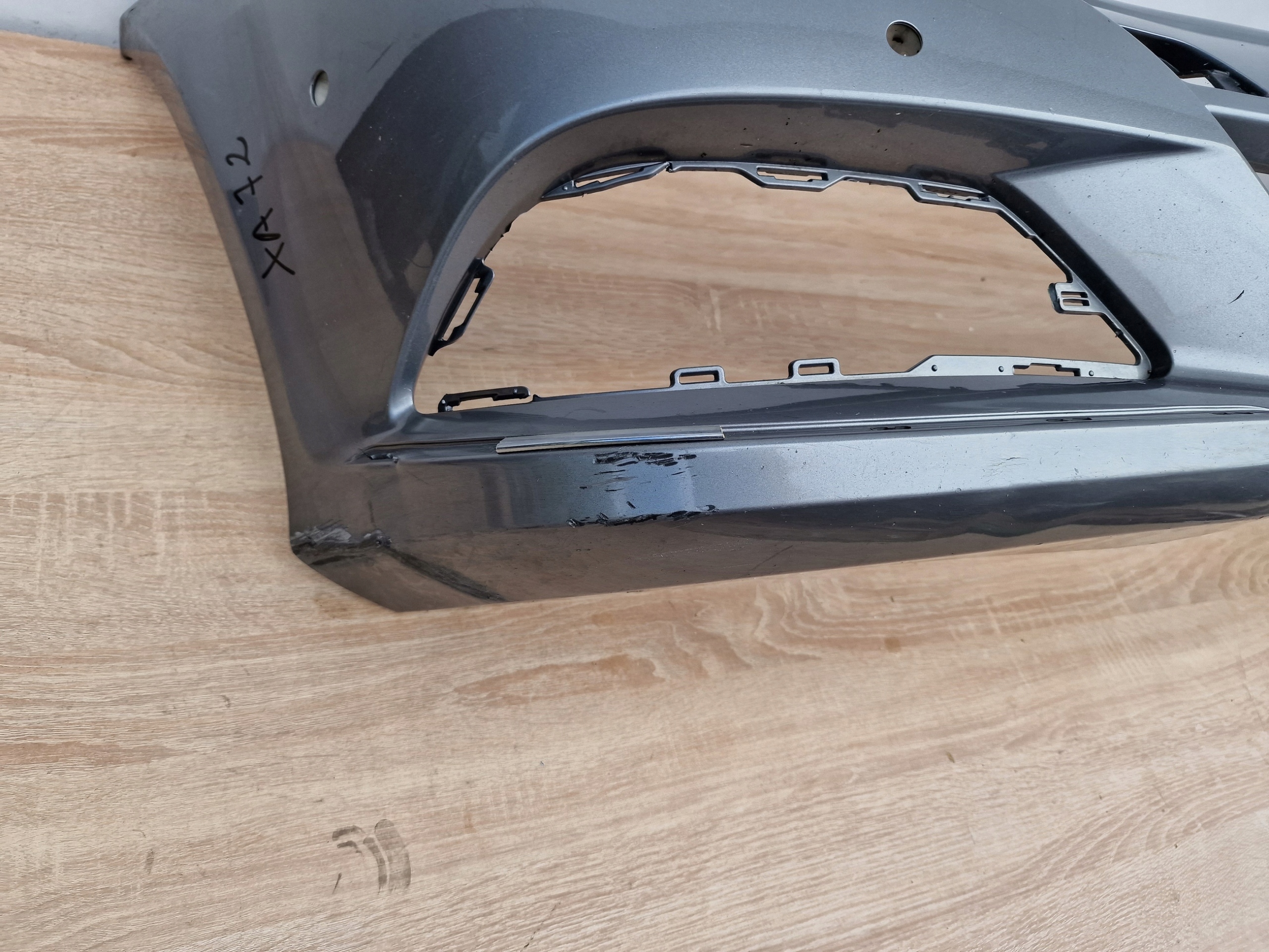 MERCEDES C-KLASA W204 LIFT bumper front + CHROM