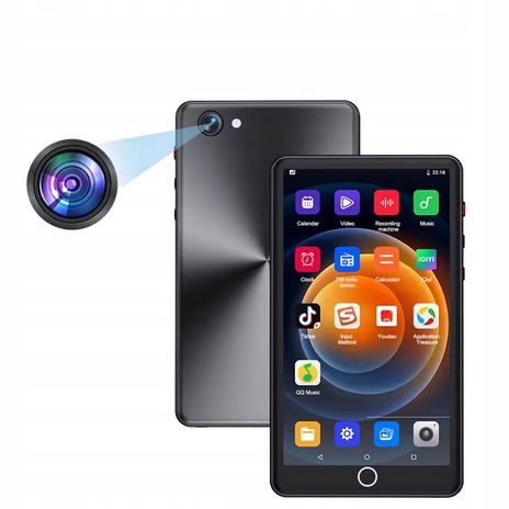 Odtwarzacz MP4 MP3 5,0 calowy Dotyk Ekran Wifi Meni Po Polsku Kamera