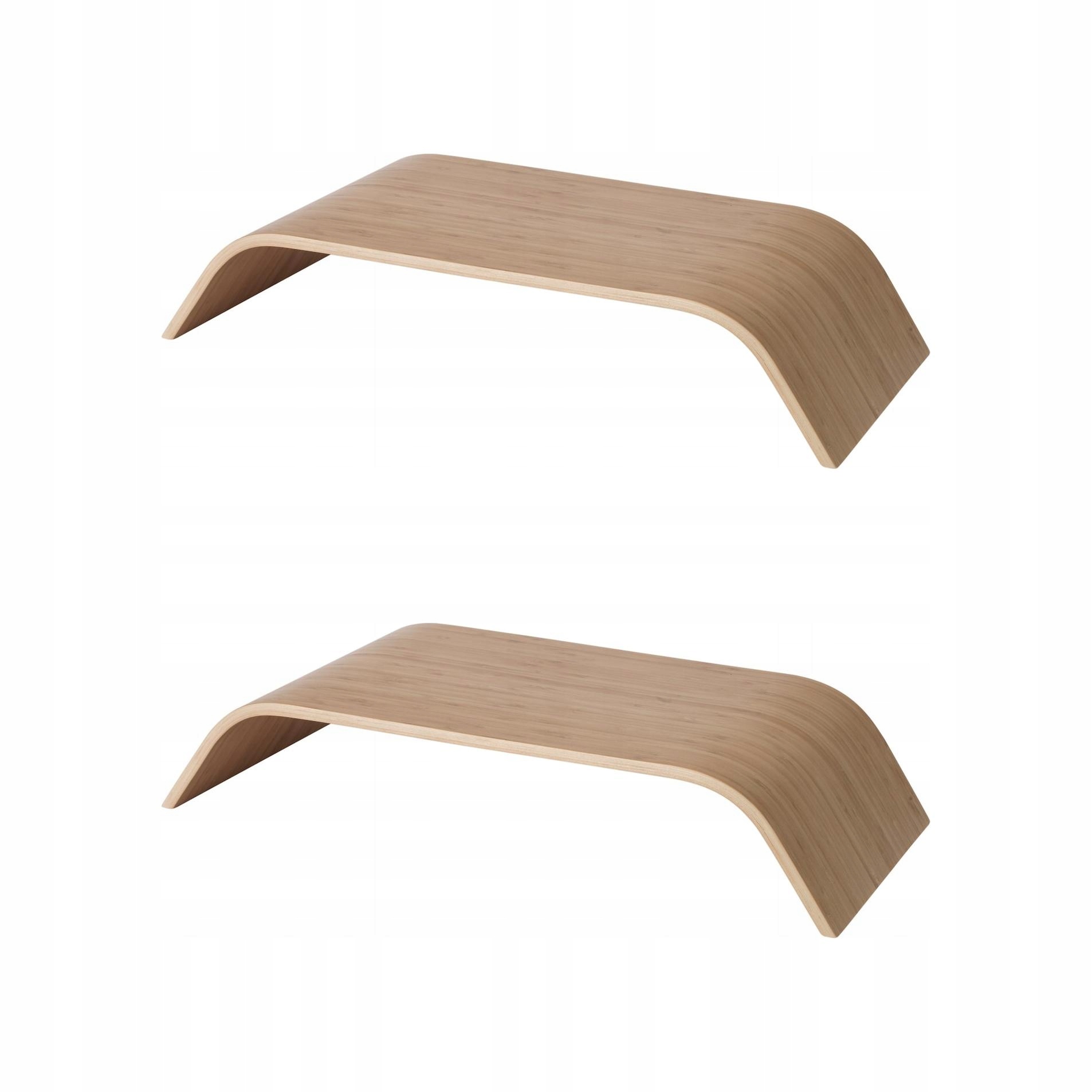 2 ks Ergonomická bambusová základna monitoru Sigfinn