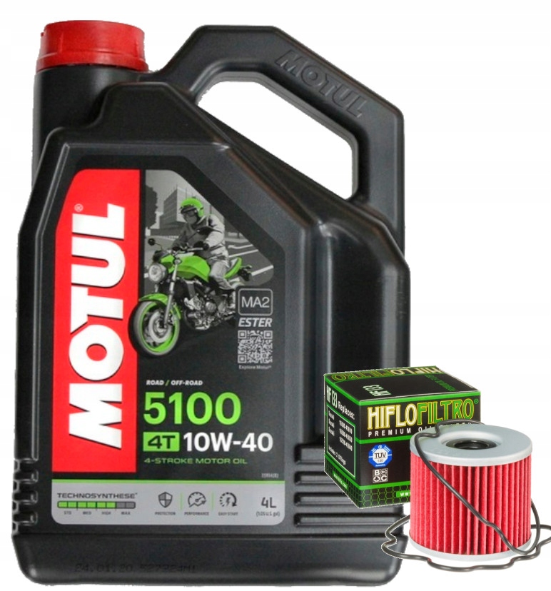 

Zestaw Olej Motul Filtr Oleju Suzuki GS500