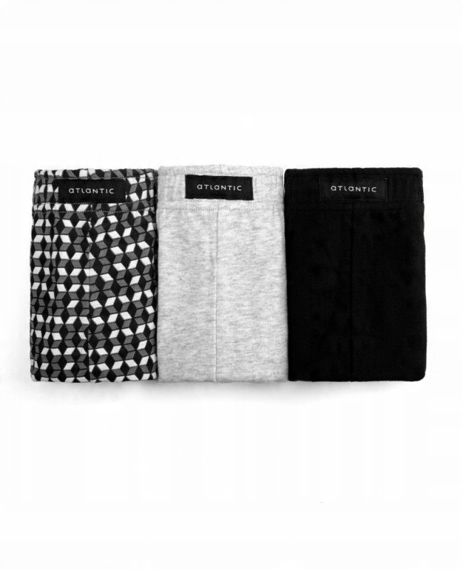 

3 X Slipy Męskie Atlantic 3PACK Sport 3MP053 L