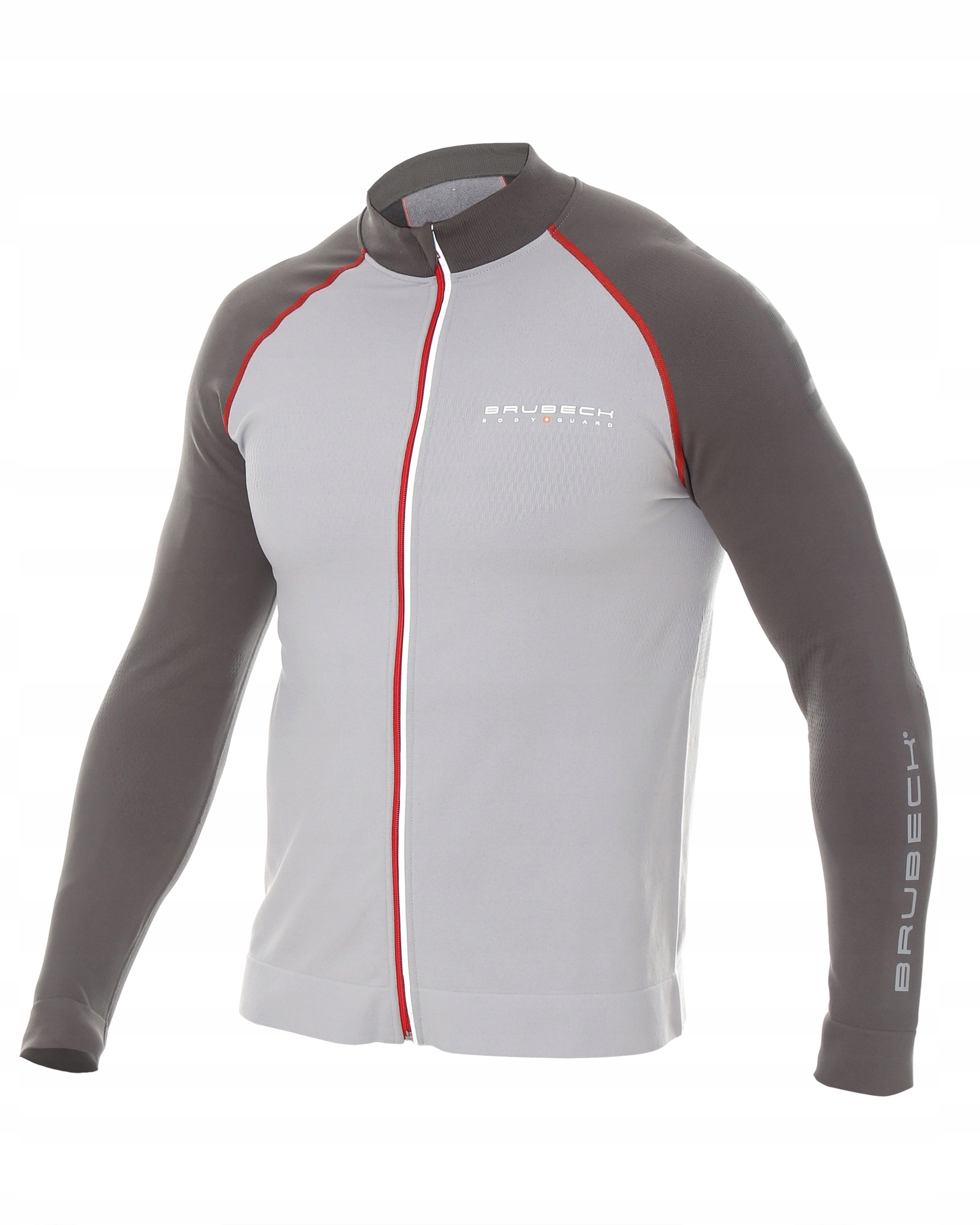 Brubeck Athletic Męska Sportowa Bluza rozpinana Termoaktywna termiczna XXL