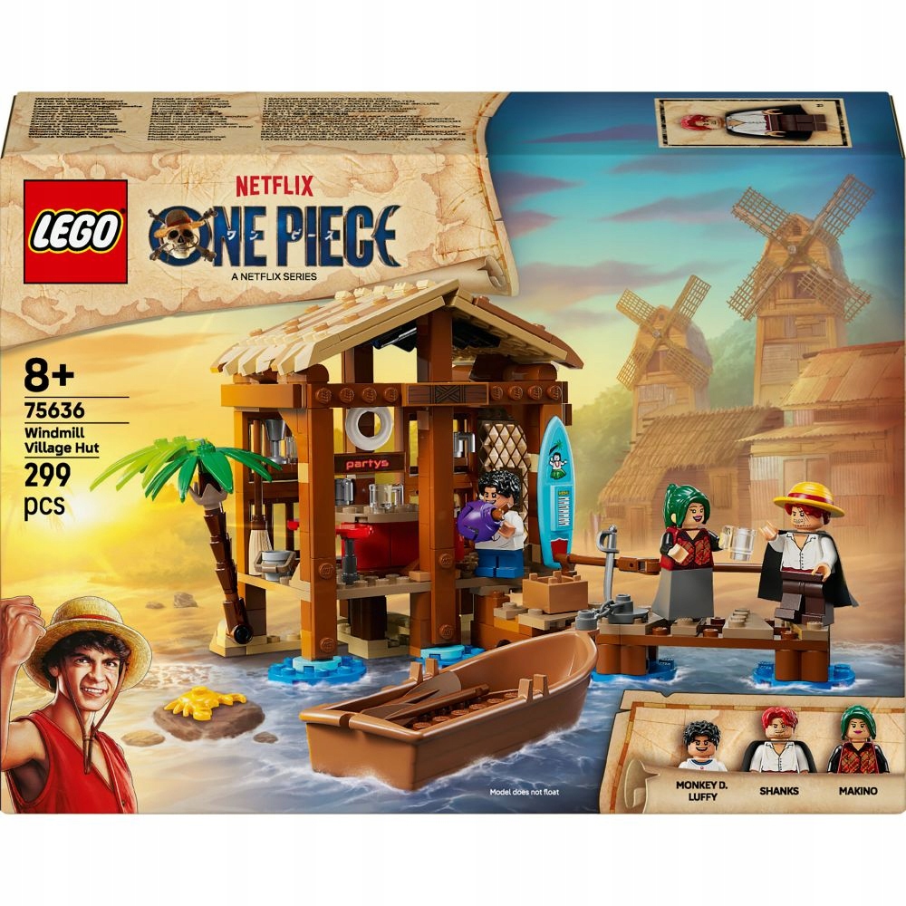 Lego One Piece Chatka ve vesnici Fuusha 75636