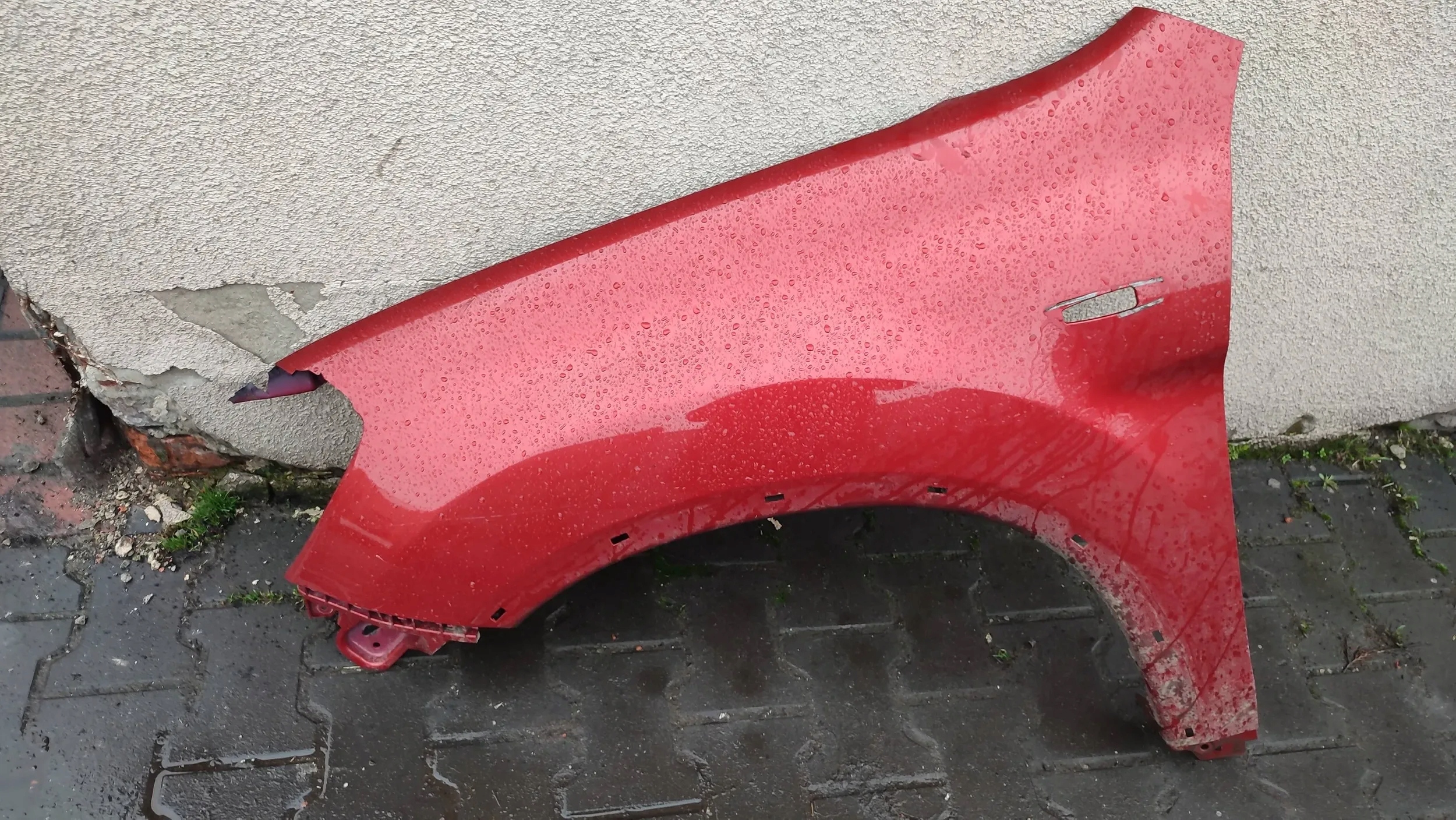Mitsubishi ASX 2018 front side left fender
