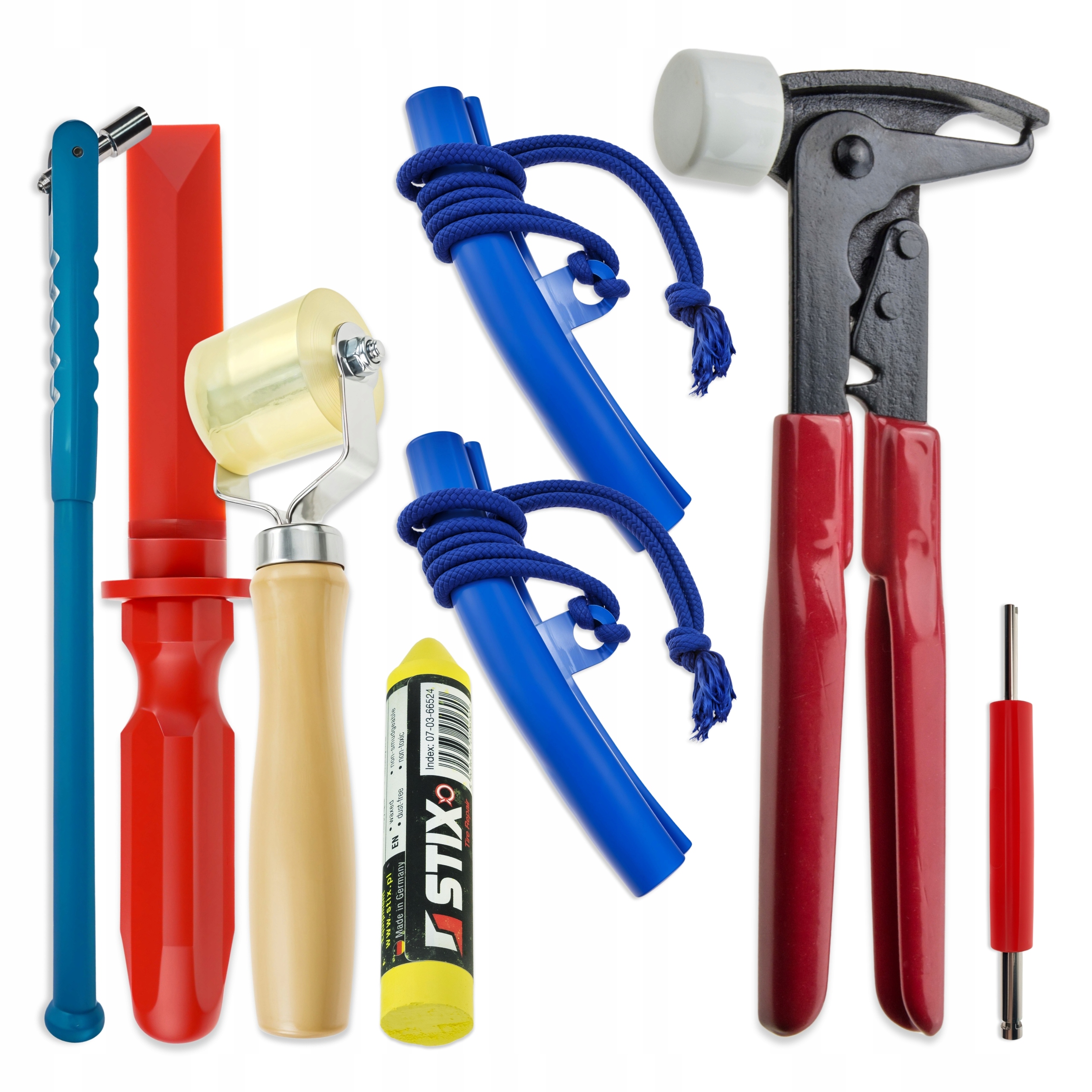 Sada Pro Servis Pneumatik Stix ZW7 Kleště Škrabka Křída Přetahovač Rolka