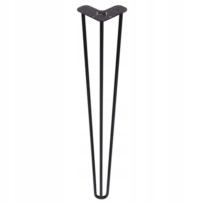 

Metalowa Noga Do Stołu Blatu 70CM Czarna Loftowa