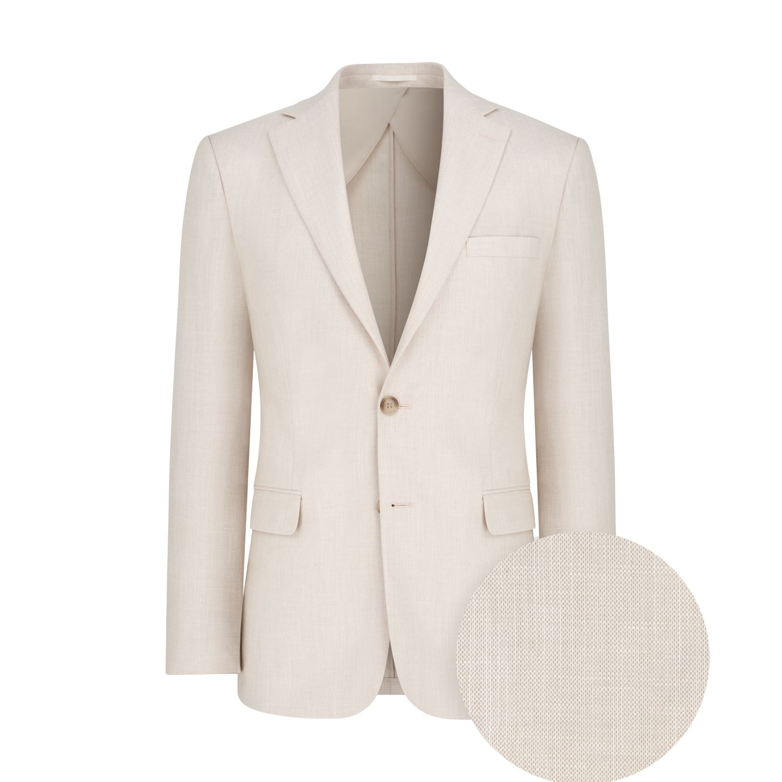 Hladké béžové sako Pako Lorente vel 52/176