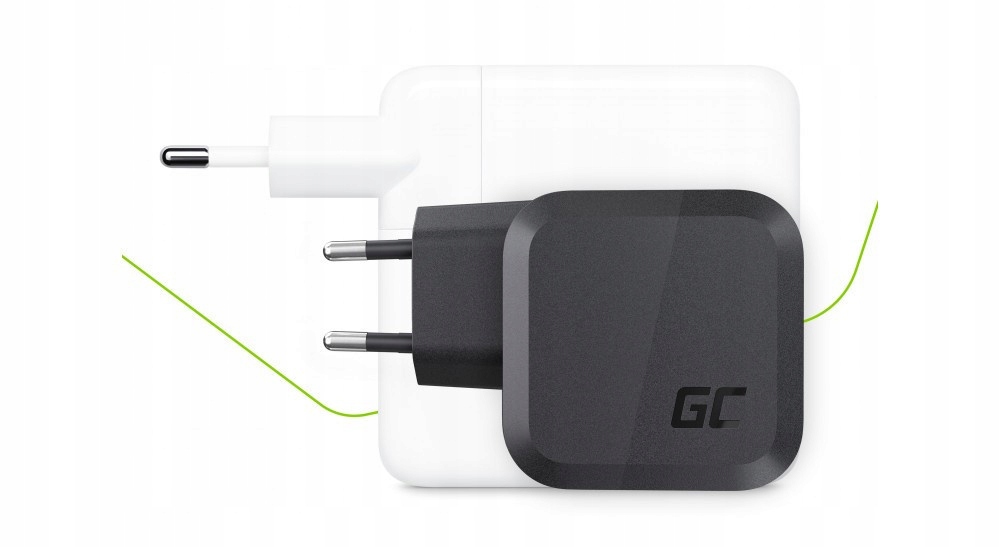Green Cell Ładowarka 65W 2x USB-C PD + USB QC 3.0 Kod producenta CHARGC08