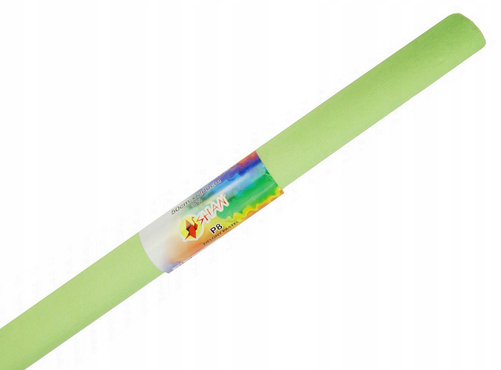 

Bibuła marszczona 50x200 Zielony pastel P8