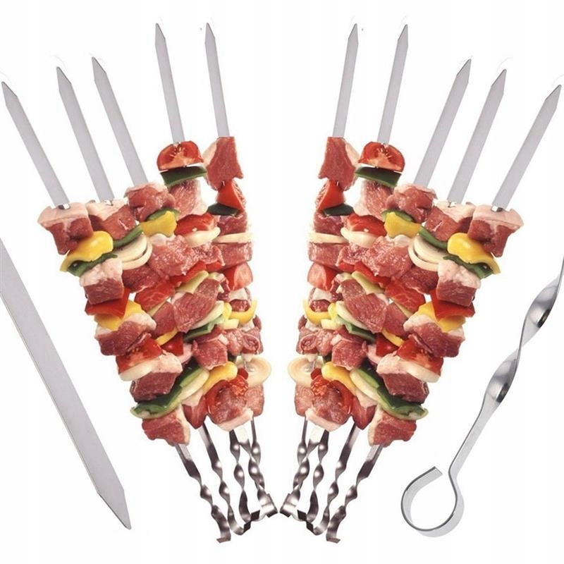 

Szpilki Szpikulce do Szaszłyków 60cm 6szt. GL3